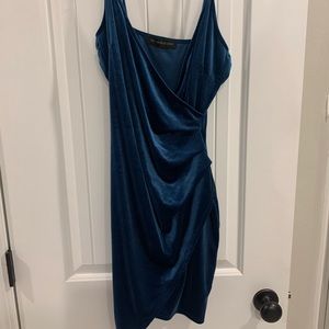 Never worn velvet mini dress